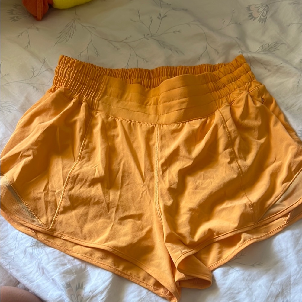 Women's hotty hot Orange Shorts